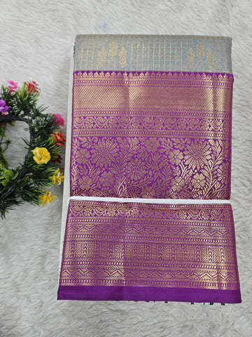 Semi Kanchipattu Tissue Sarees