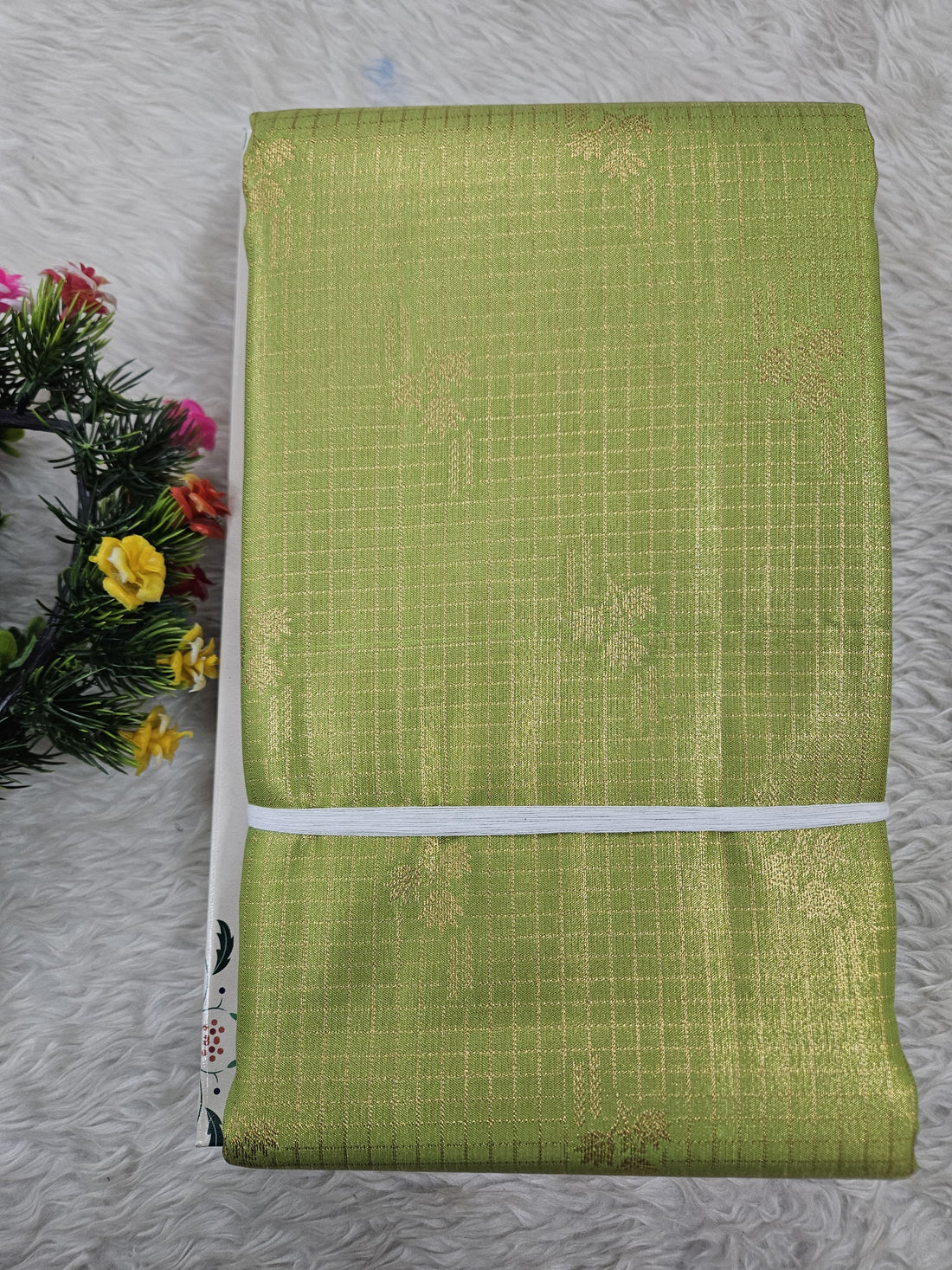 Semi Kanchipattu Tissue Sarees