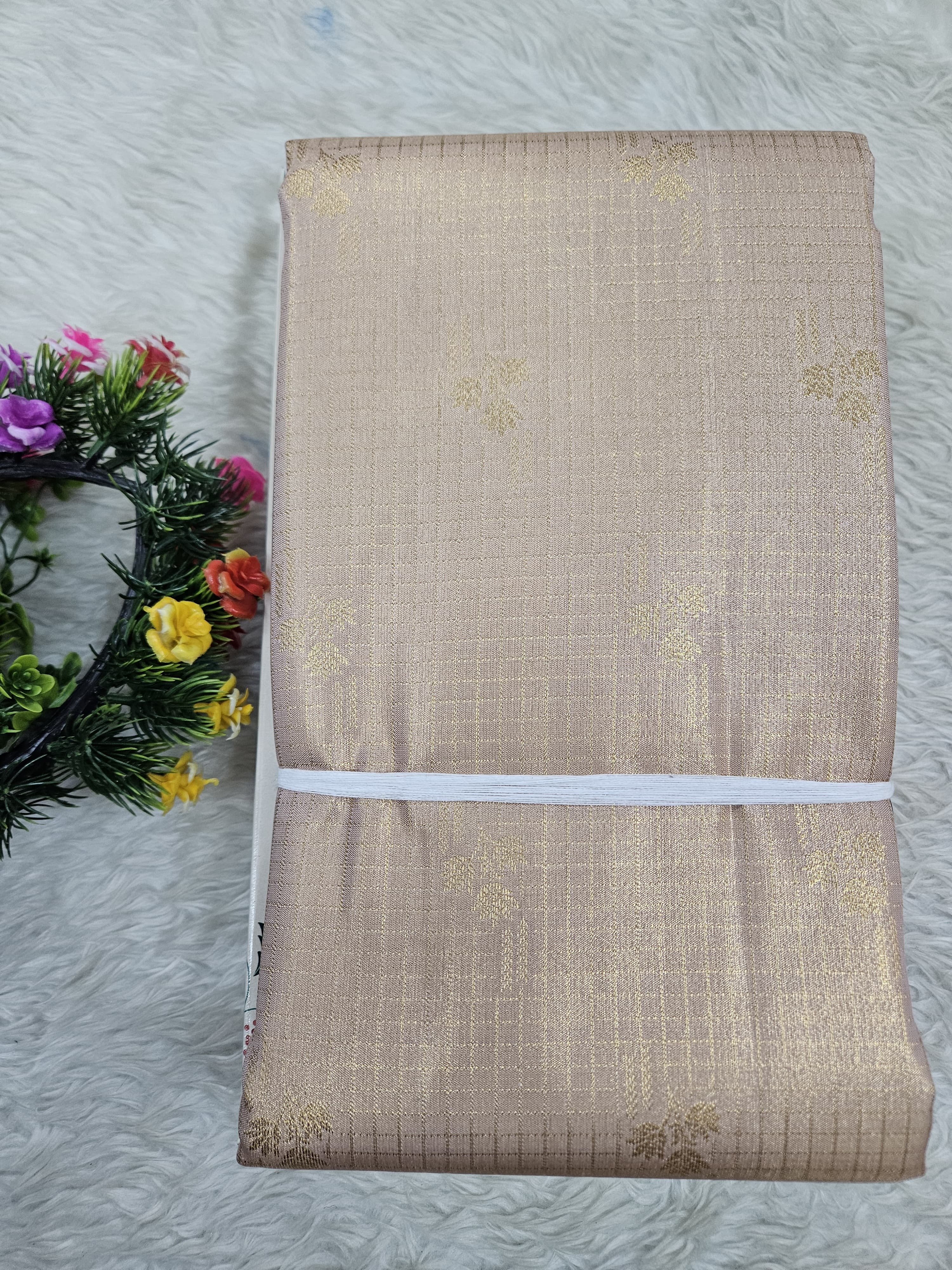 Semi Kanchipattu Tissue Sarees