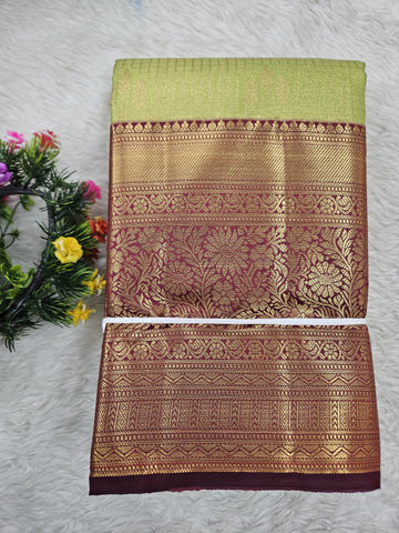 Semi Kanchipattu Tissue Sarees