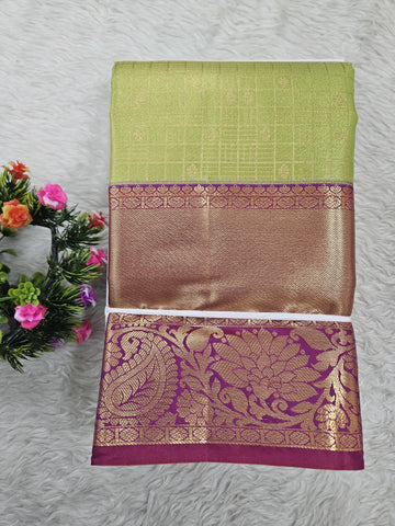 Semi Kanchipattu Tissue Sarees