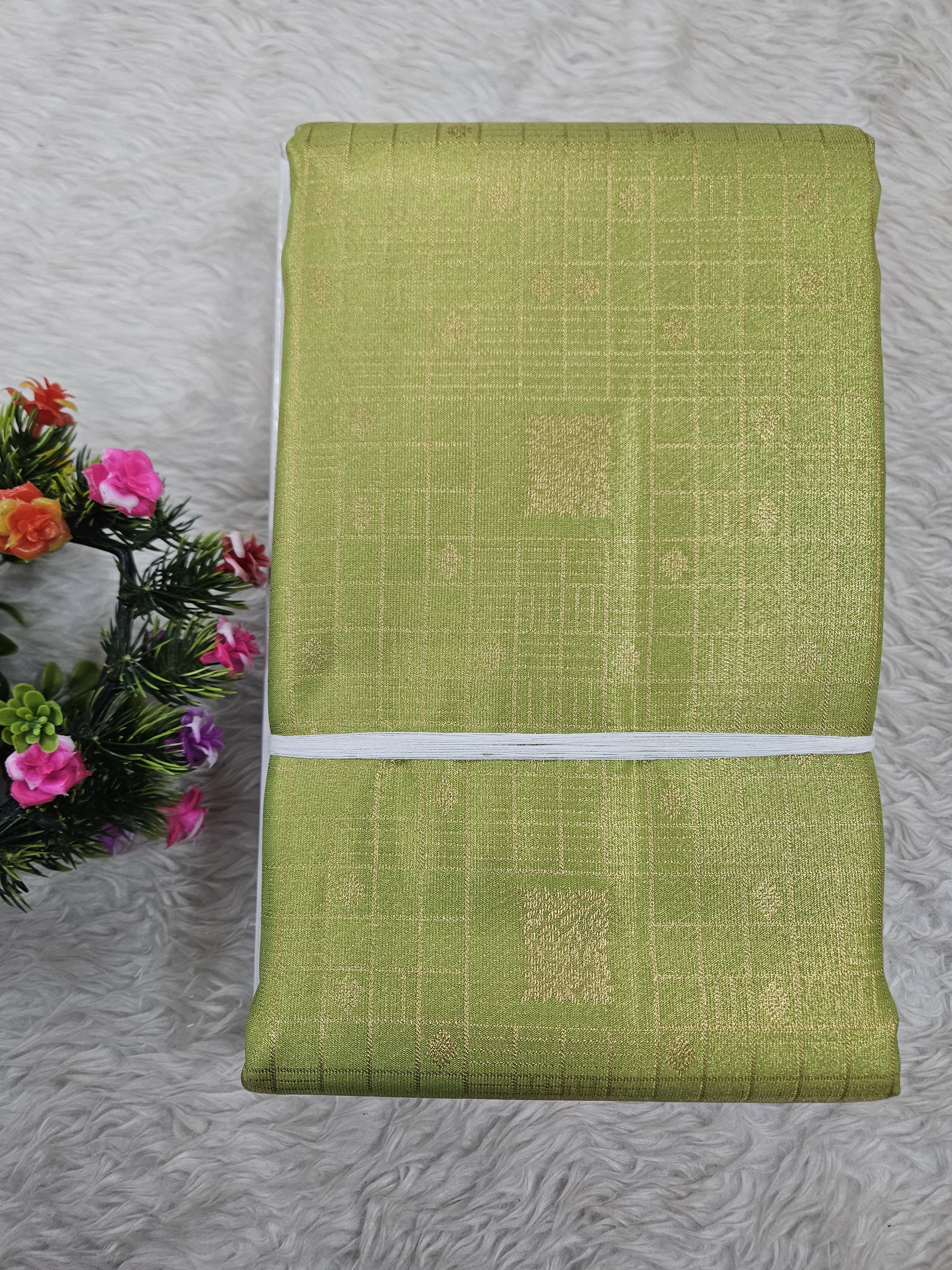 Semi Kanchipattu Tissue Sarees