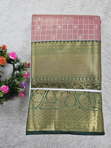 Semi Kanchipattu Tissue Sarees