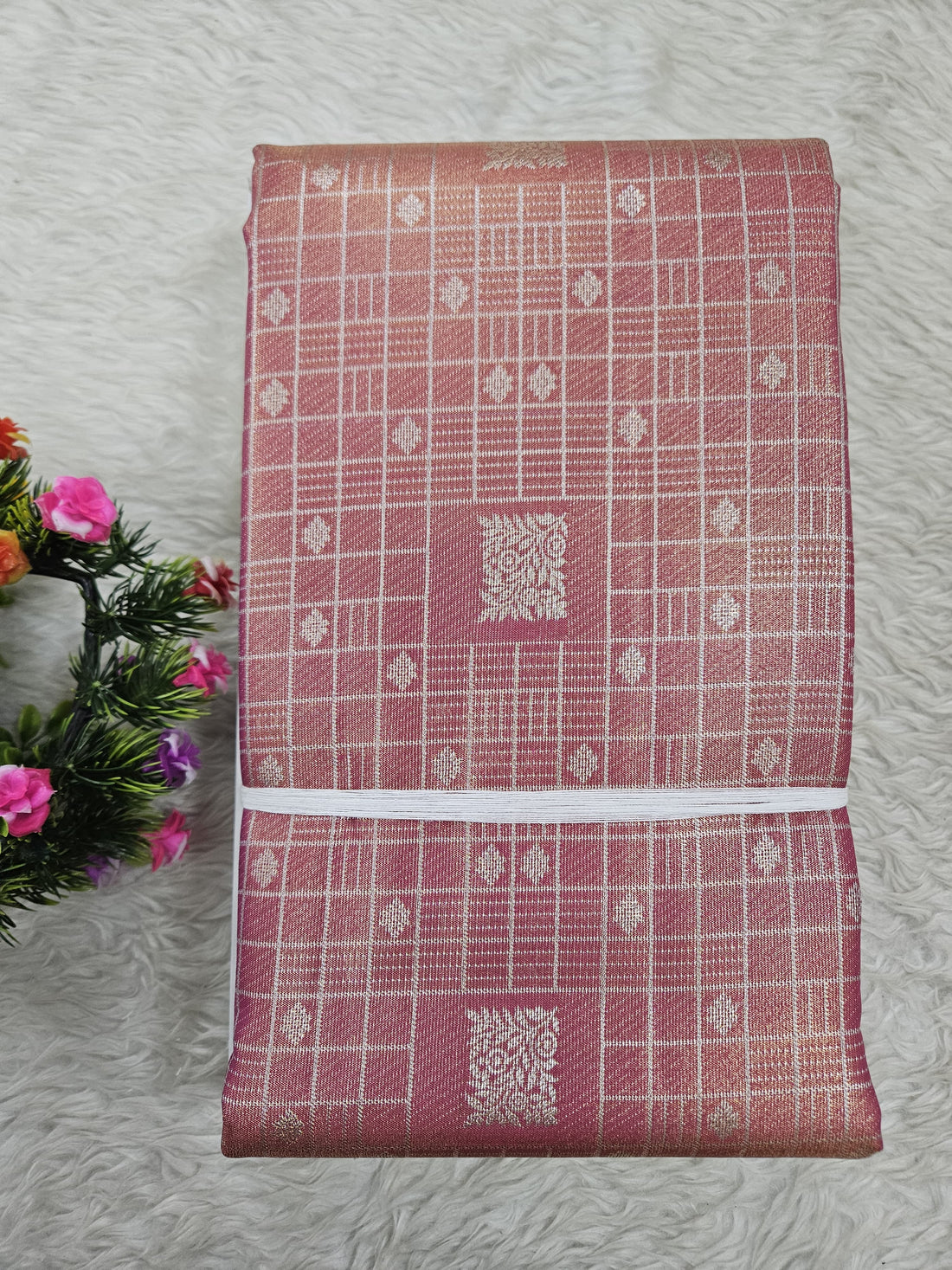 Semi Kanchipattu Tissue Sarees