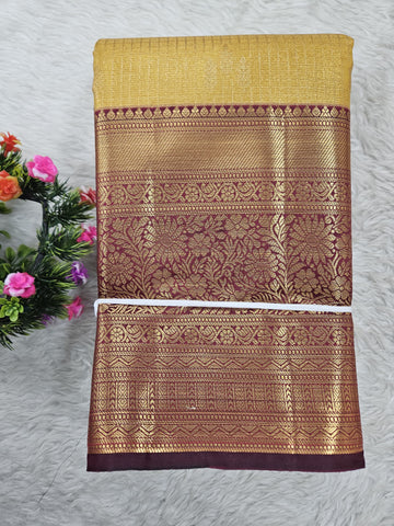 Semi Kanchipattu Tissue Sarees