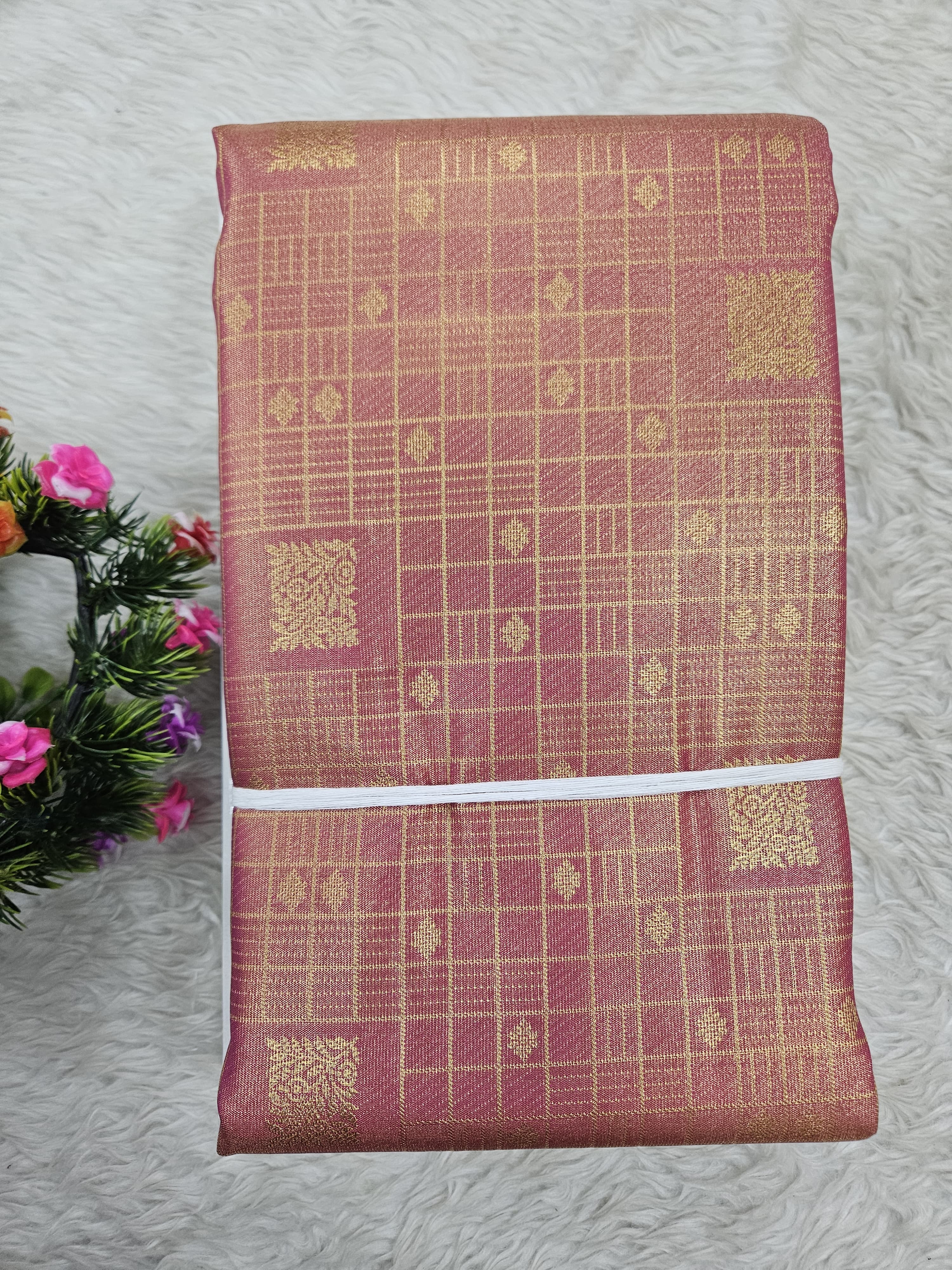 Semi Kanchipattu Tissue Sarees