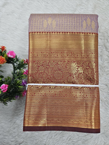 Semi Kanchipattu Tissue Sarees