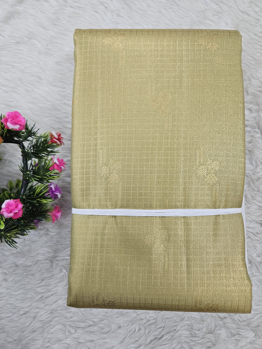 Semi Kanchipattu Tissue Sarees