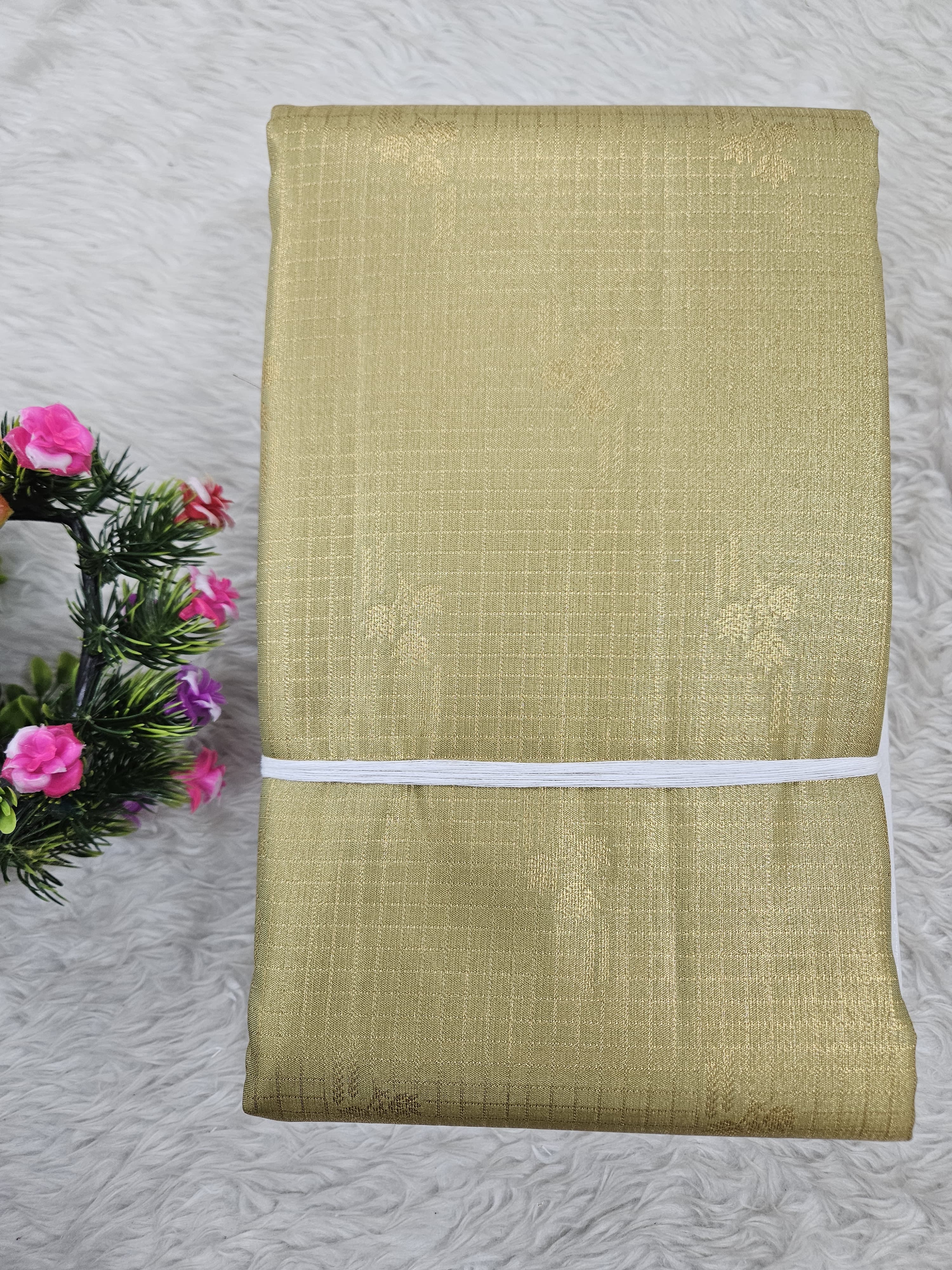 Semi Kanchipattu Tissue Sarees