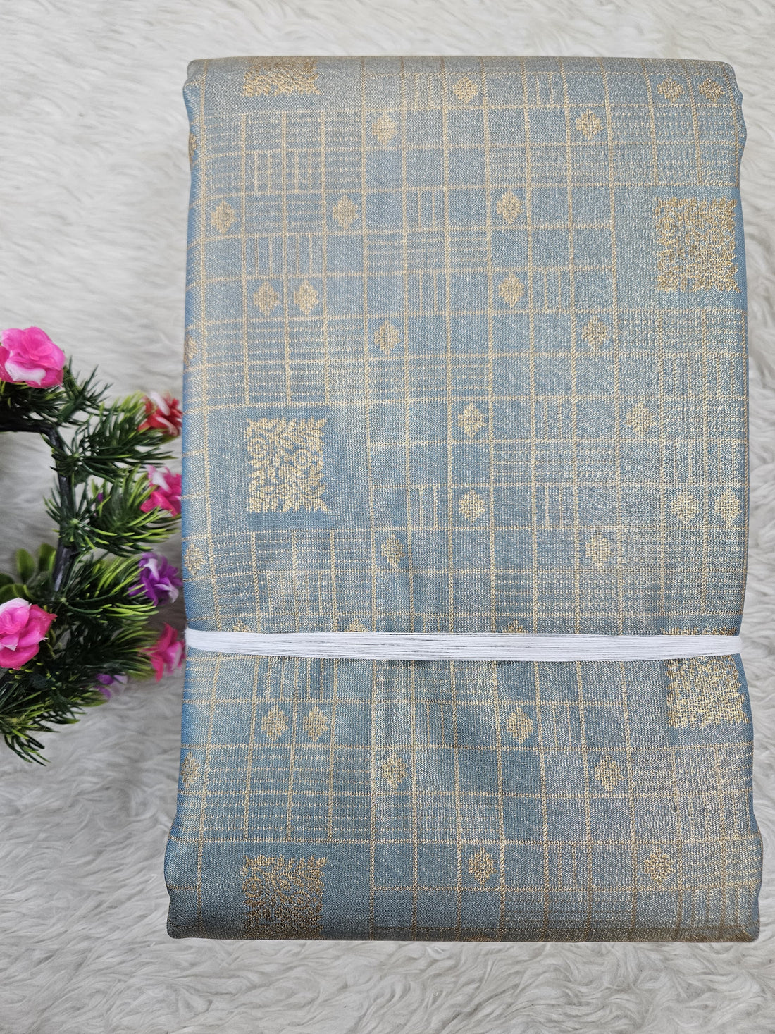 Semi Kanchipattu Tissue Sarees