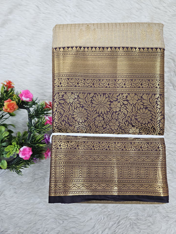 Semi Kanchipattu Tissue Sarees