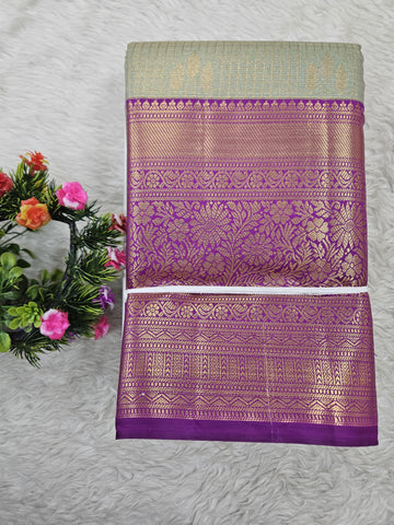 Semi Kanchipattu Tissue Sarees