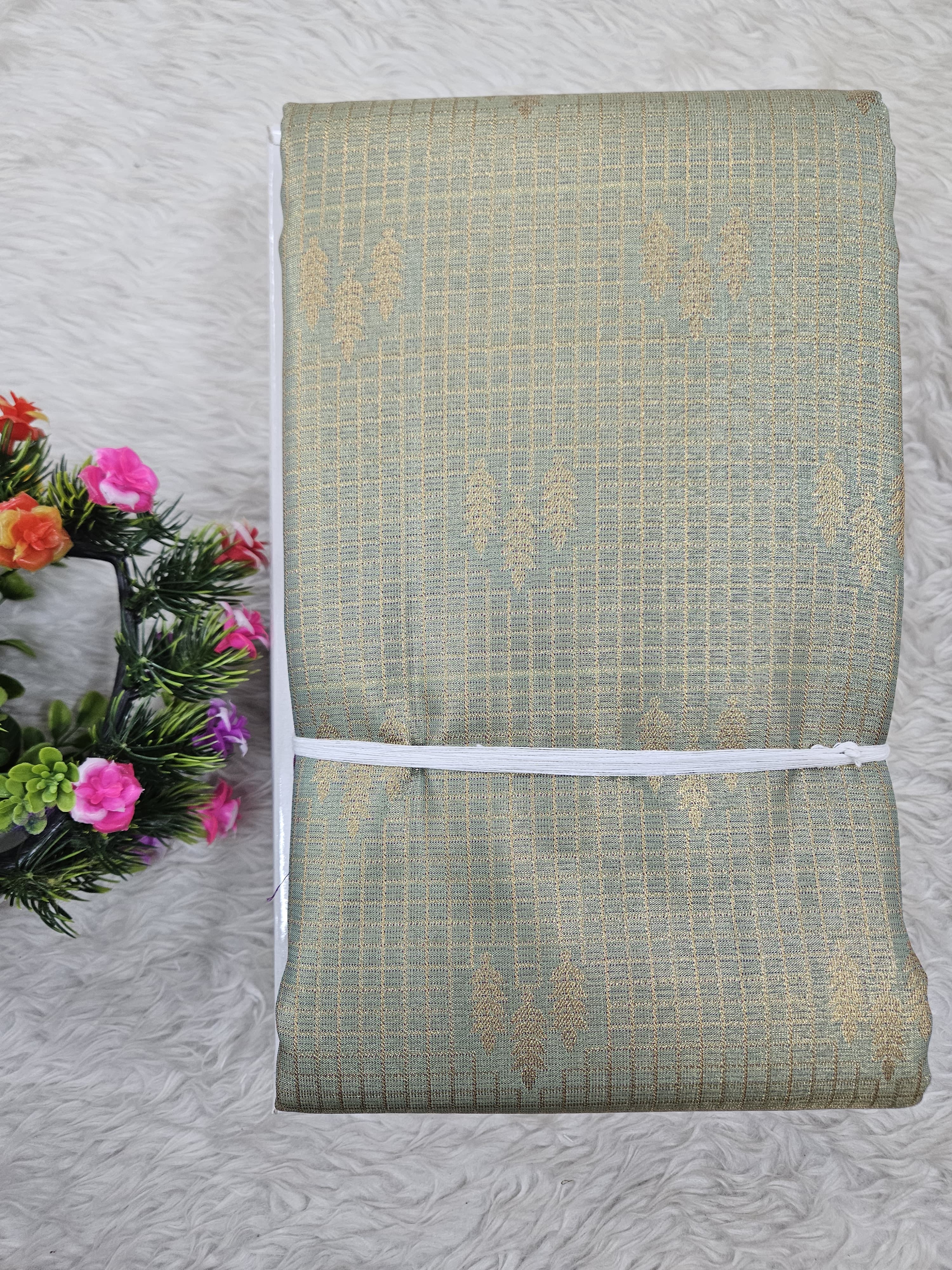 Semi Kanchipattu Tissue Sarees