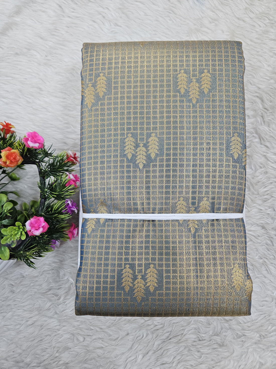Semi Kanchipattu Tissue Sarees