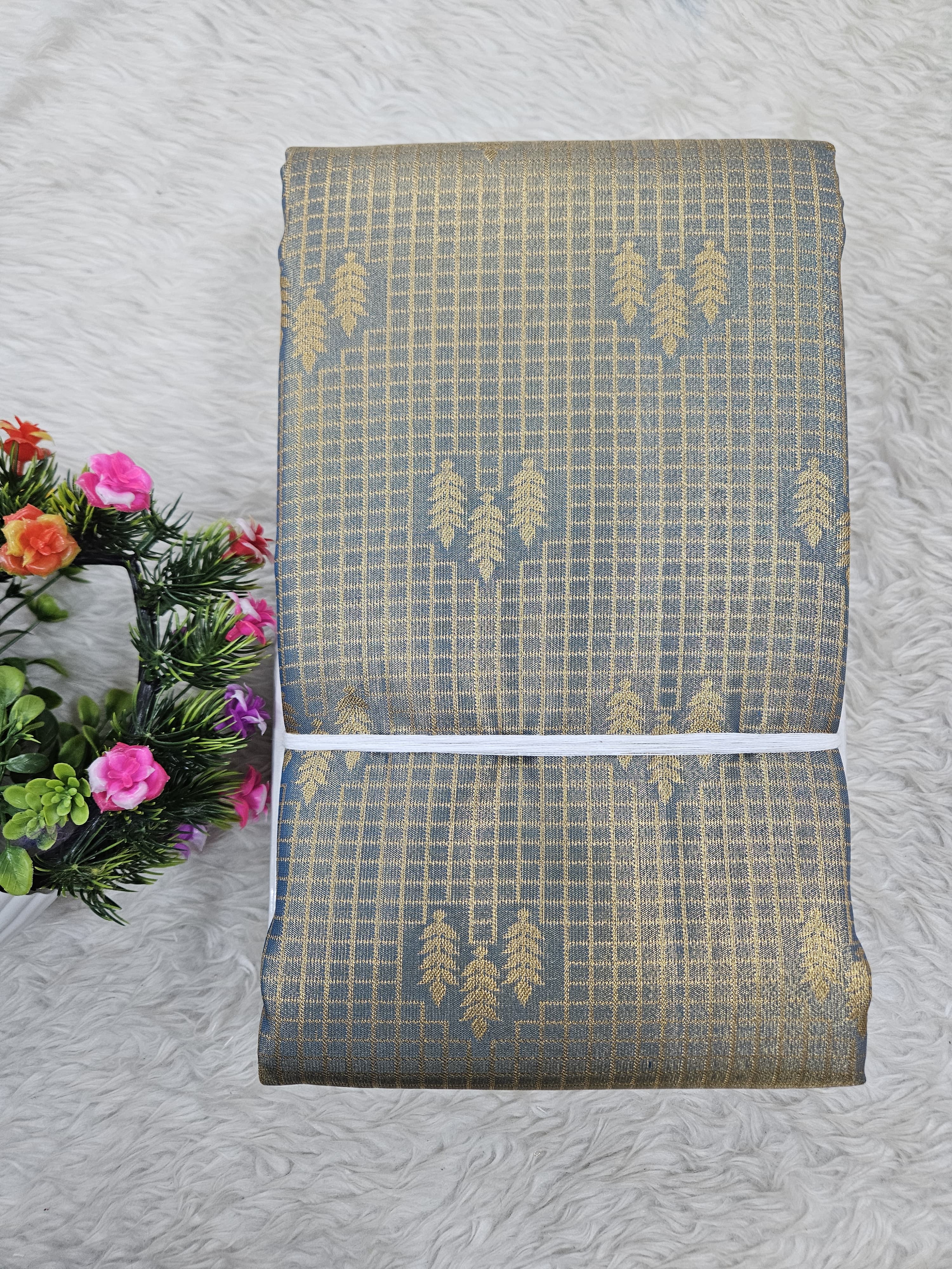 Semi Kanchipattu Tissue Sarees