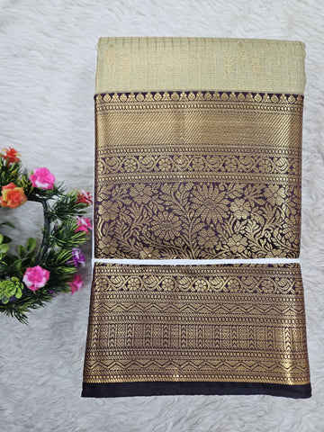 Semi Kanchipattu Tissue Sarees