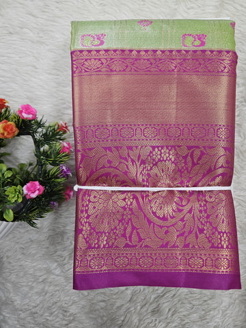 Semi Kanchipattu Tissue Sarees