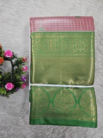 Semi Kanchipattu Tissue Sarees