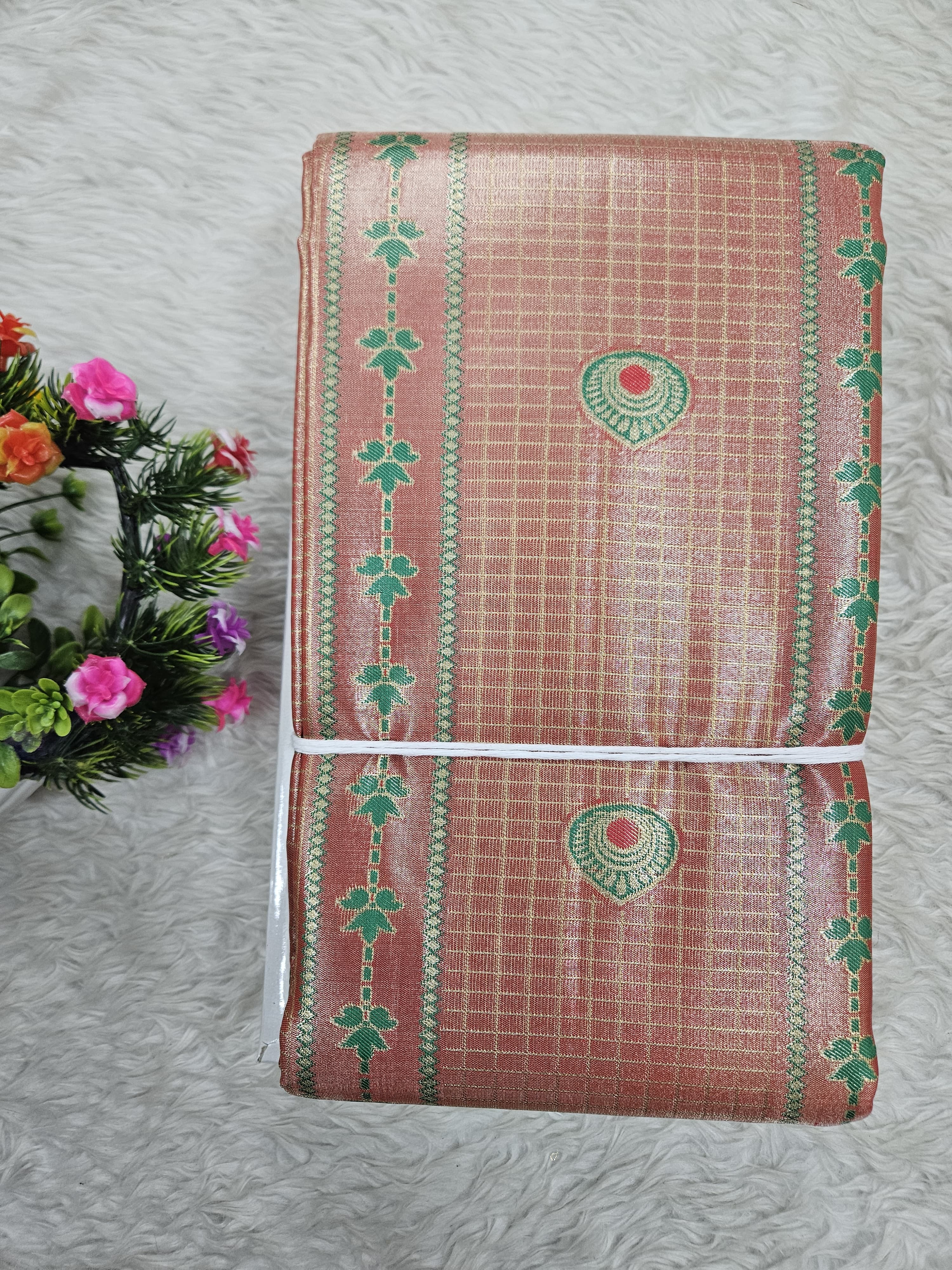 Semi Kanchipattu Tissue Sarees