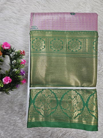 Semi Kanchipattu Tissue Sarees