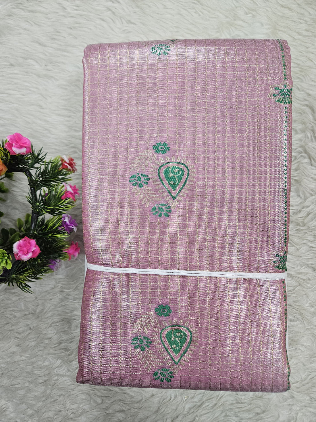 Semi Kanchipattu Tissue Sarees
