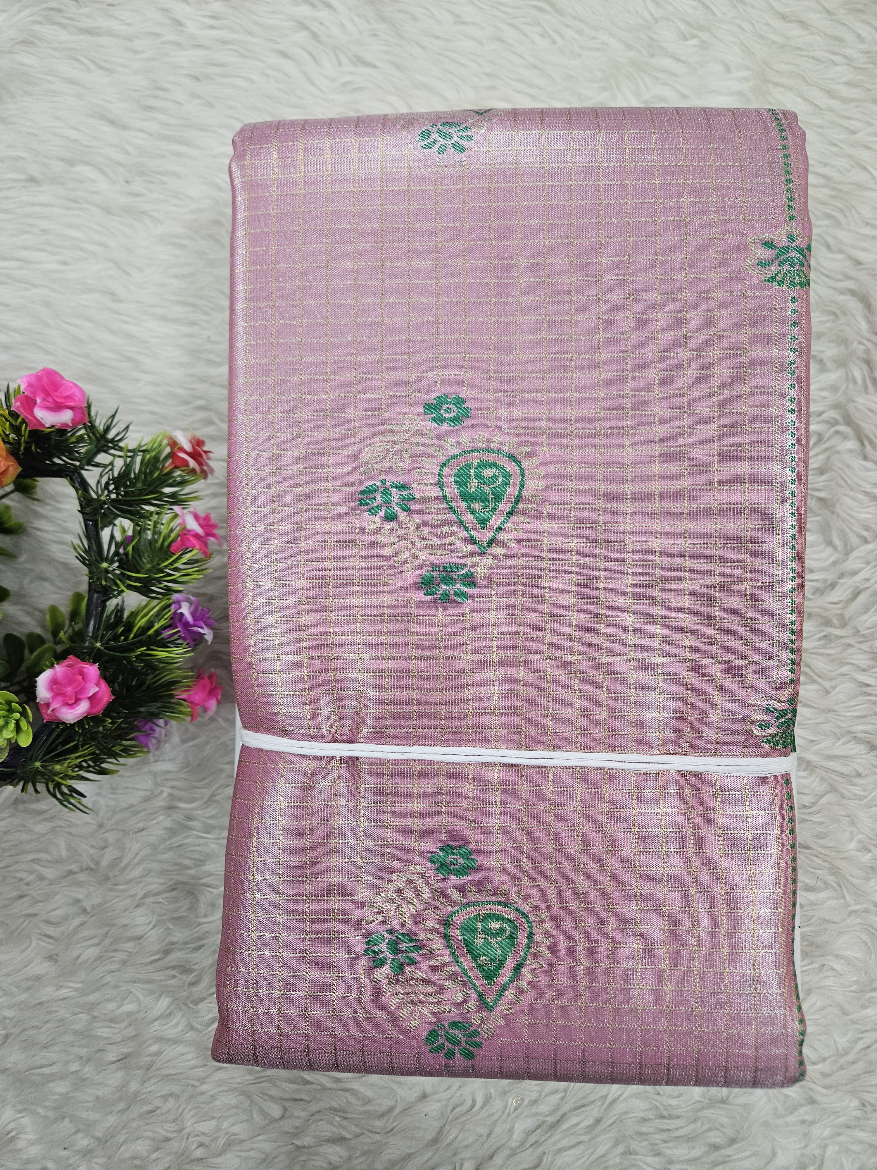 Semi Kanchipattu Tissue Sarees