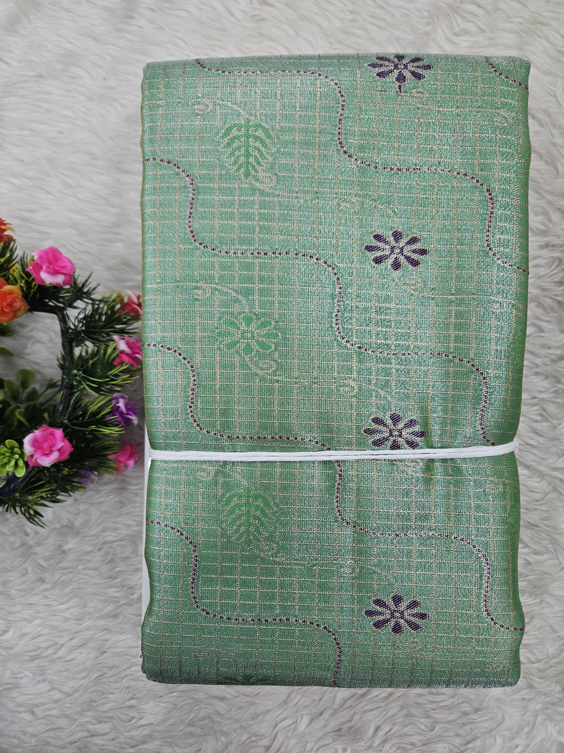 Semi Kanchipattu Tissue Sarees