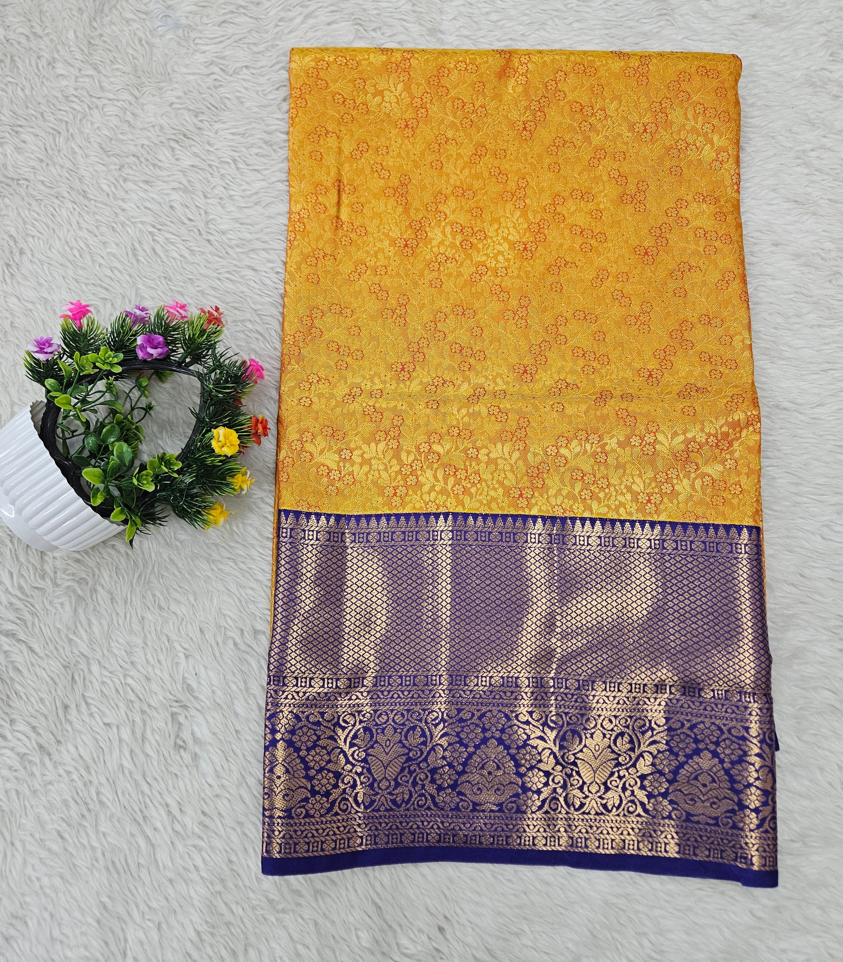 Semi Kanchipattu Resham Sarees
