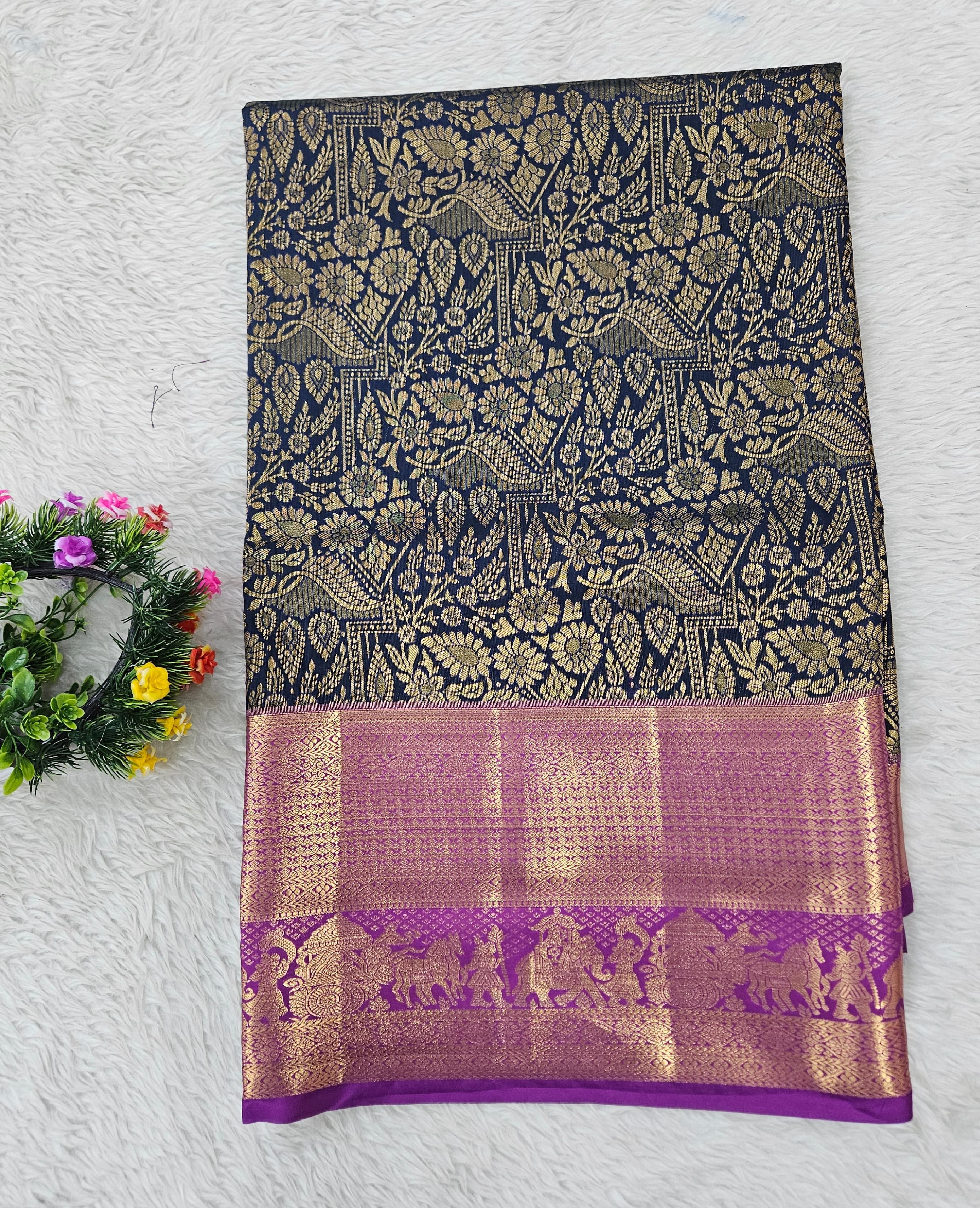 Semi Kanchipattu Resham Sarees