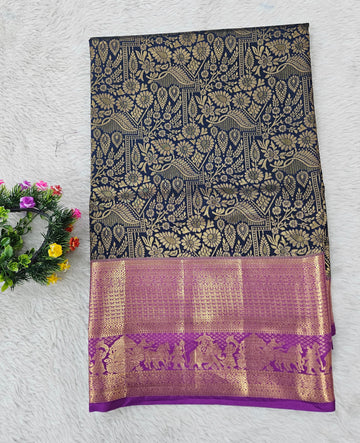 Semi Kanchipattu Resham Sarees