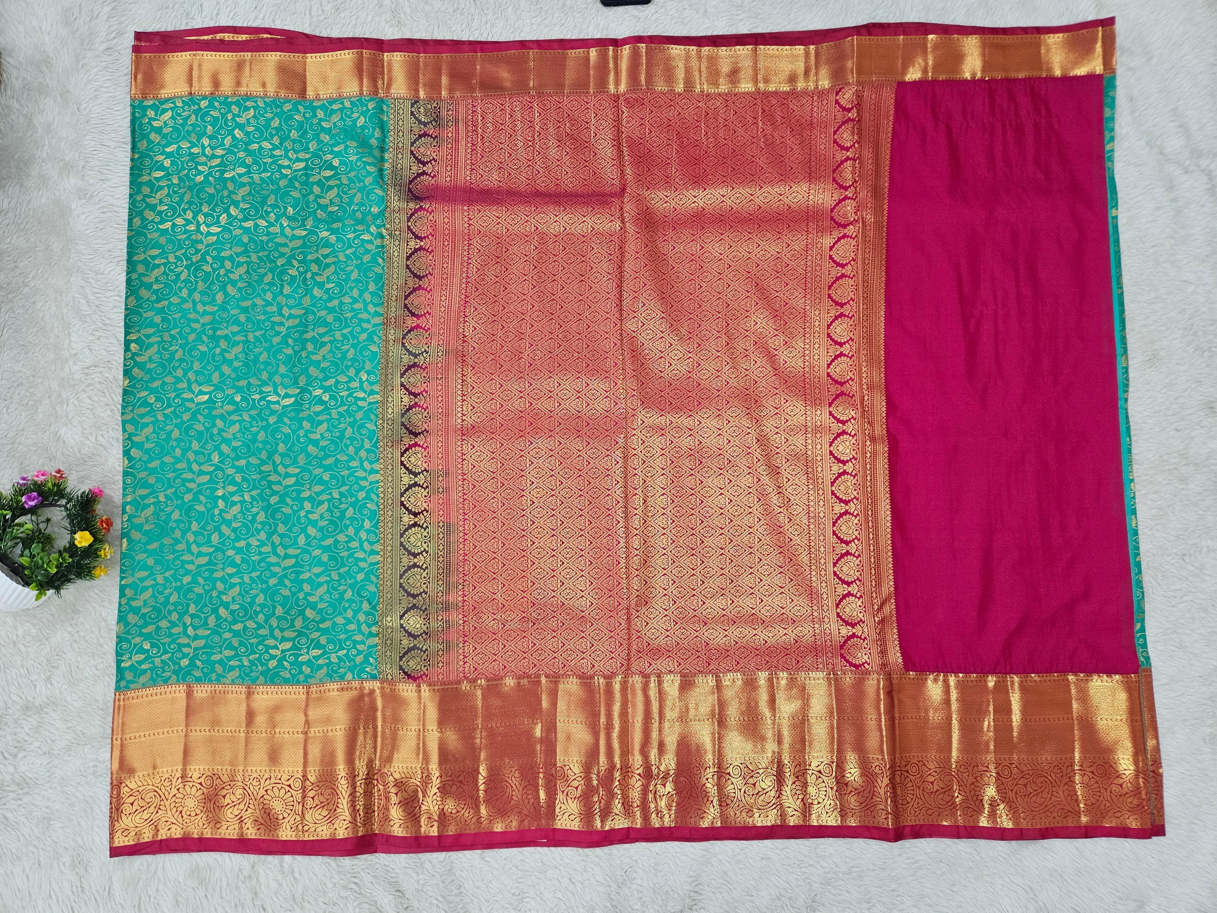 Semi Kanchipattu Resham Sarees
