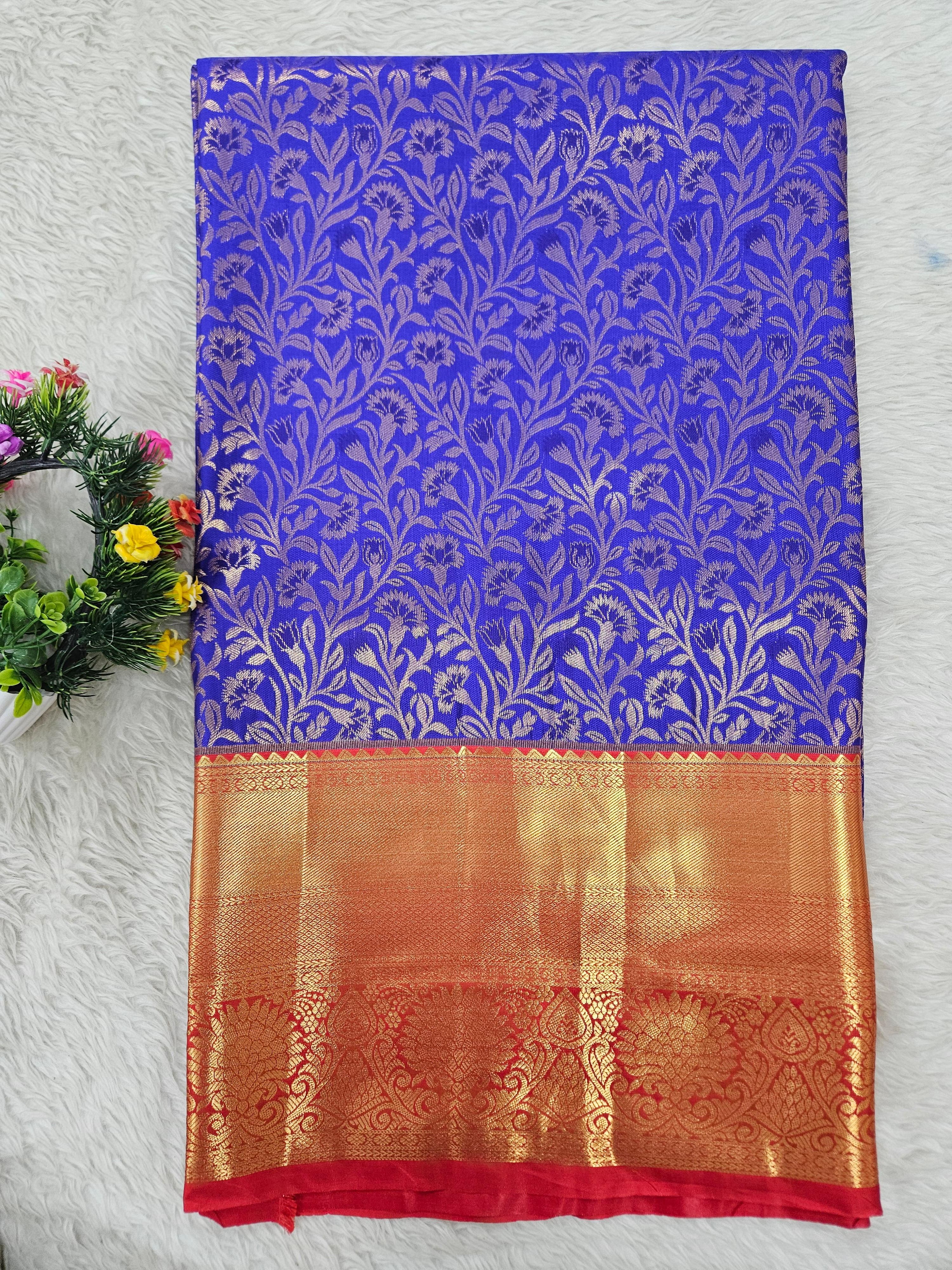 Semi Kanchipattu Resham Sarees