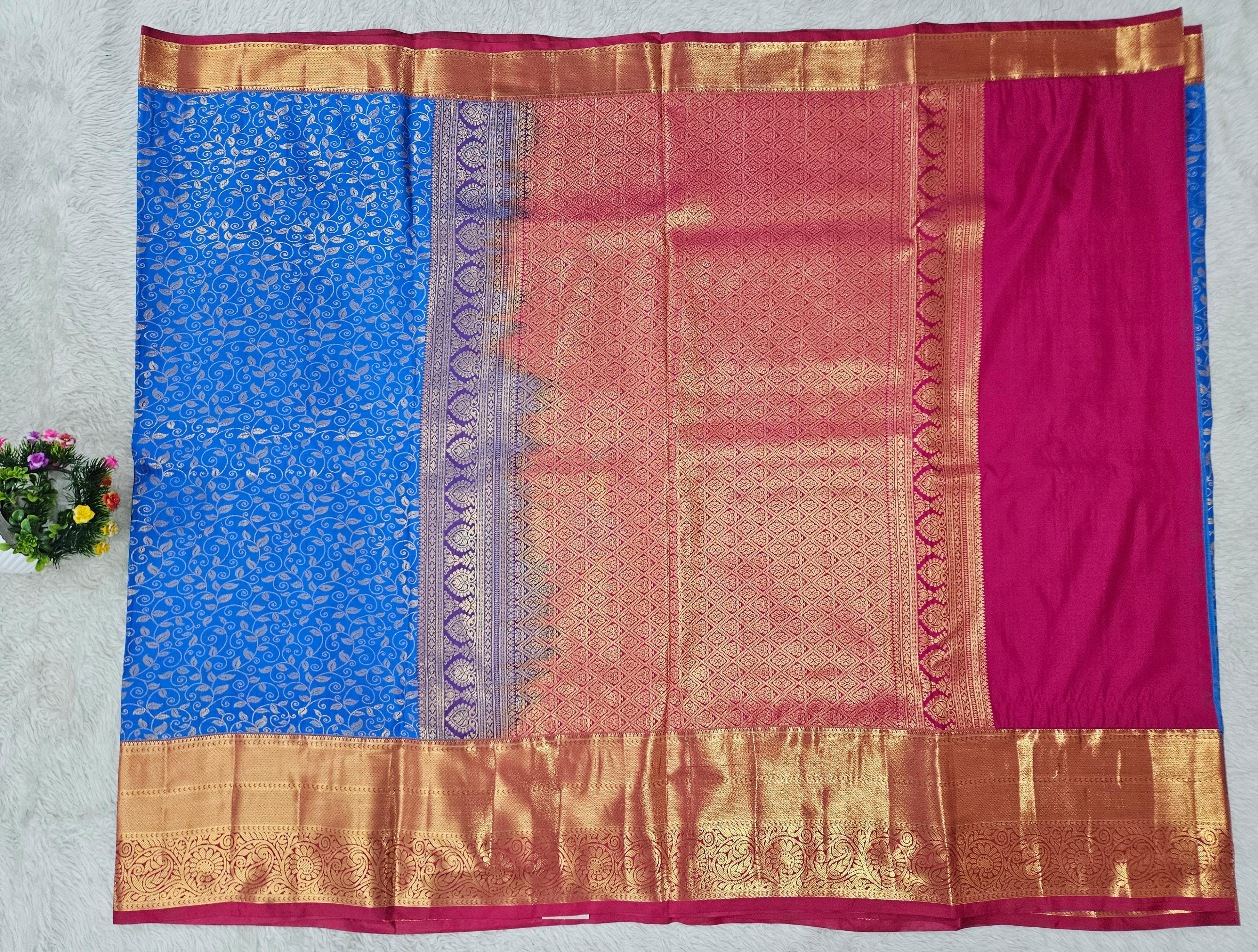 Semi Kanchipattu Resham Sarees