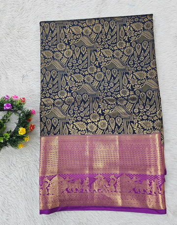 Semi Kanchipattu Resham Sarees