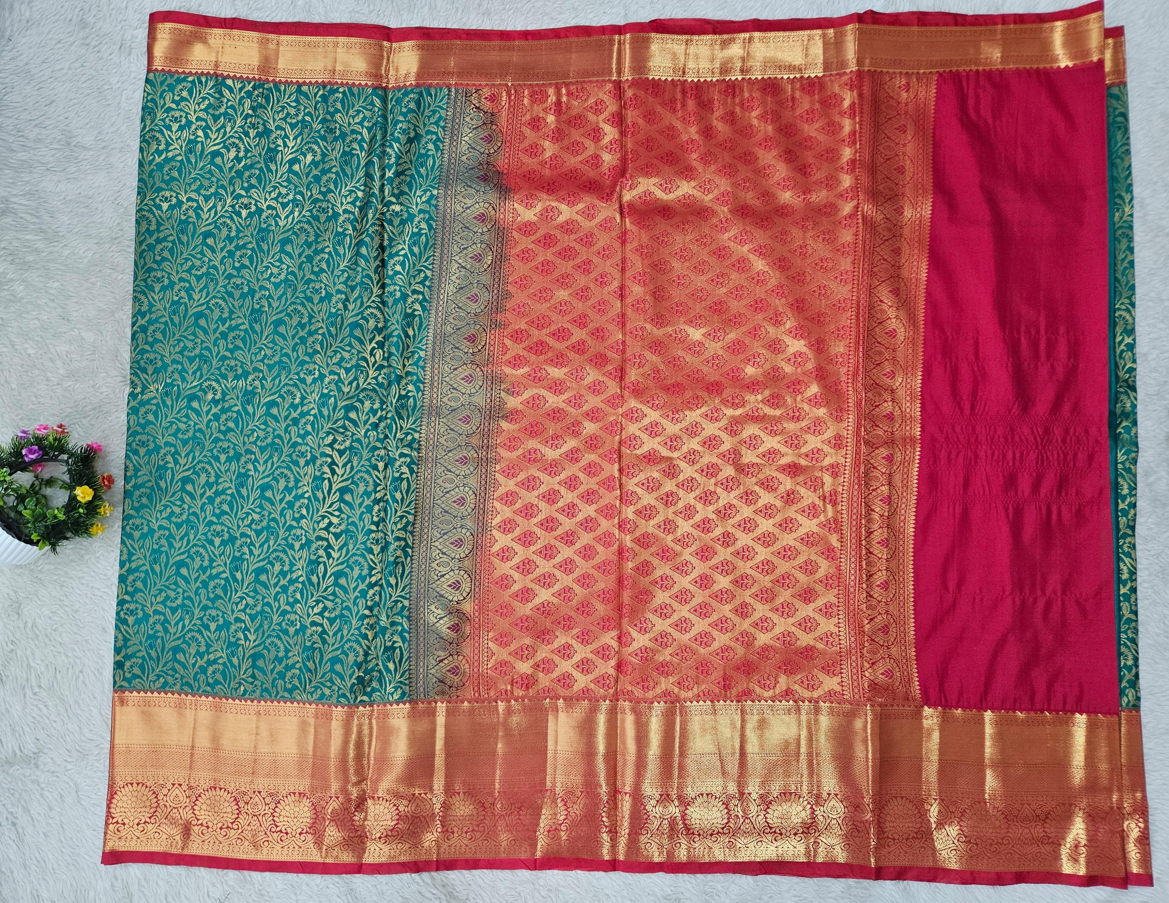 Semi Kanchipattu Resham Sarees