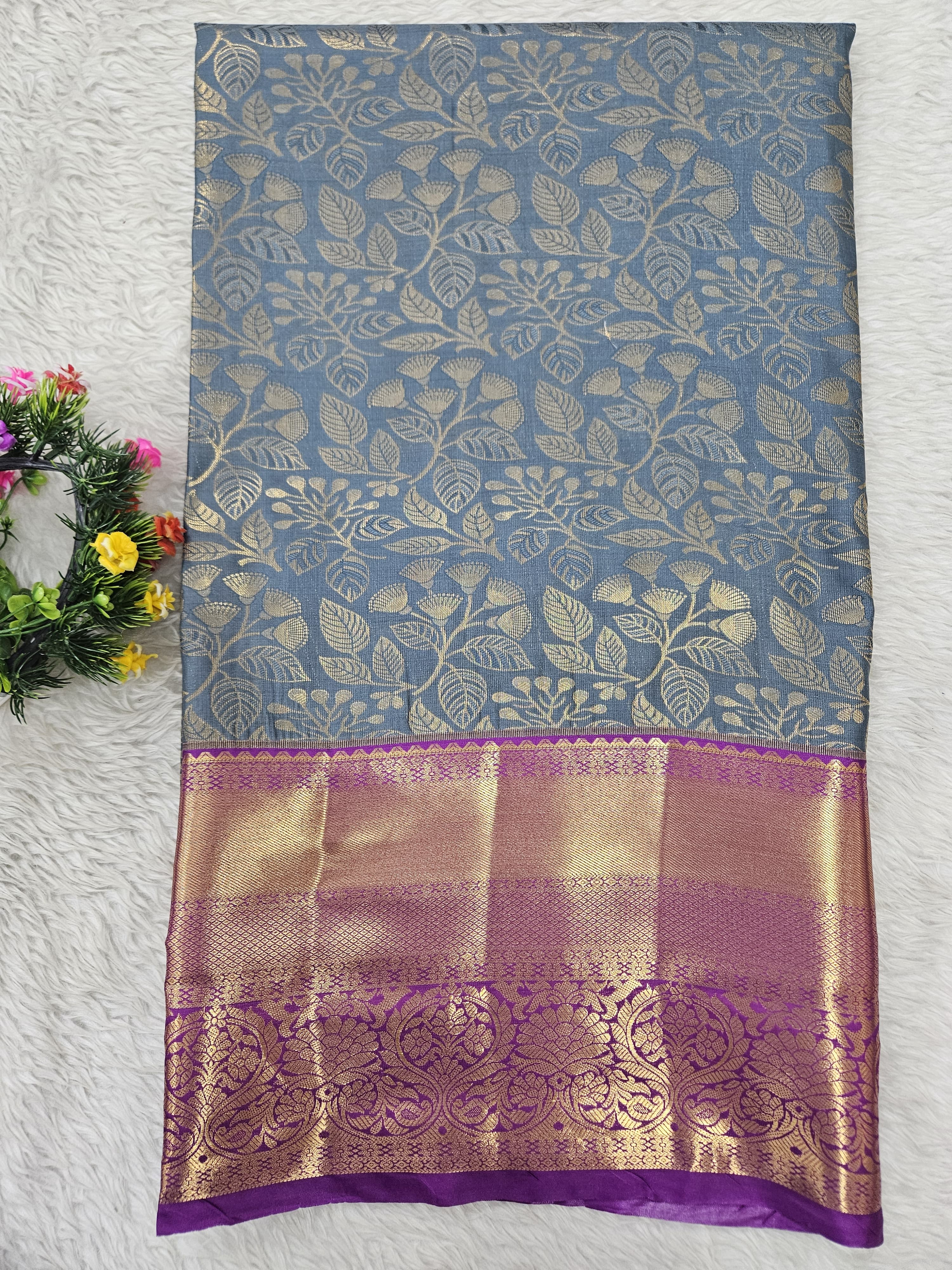 Semi Kanchipattu Resham Sarees