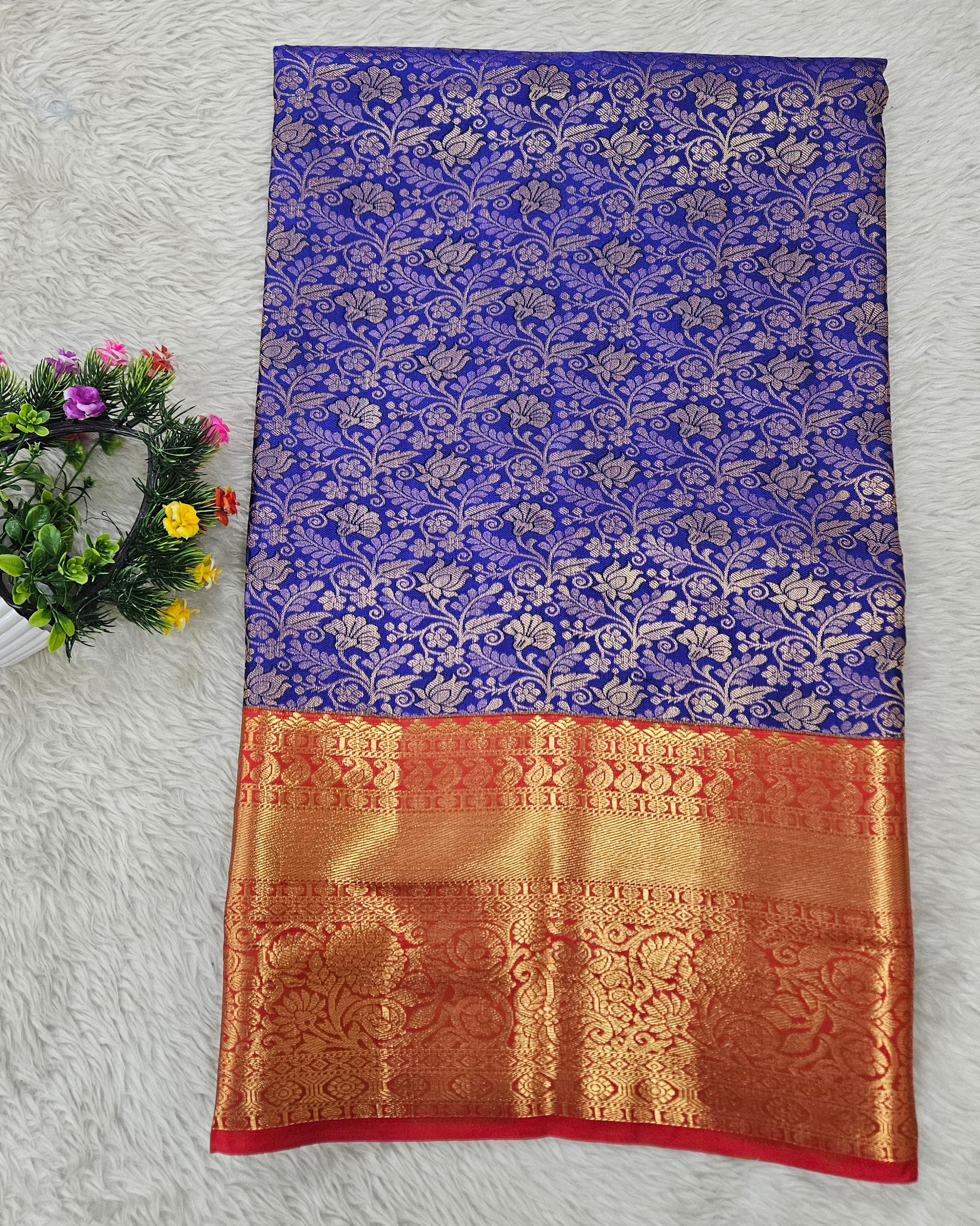 Semi Kanchipattu Resham Sarees