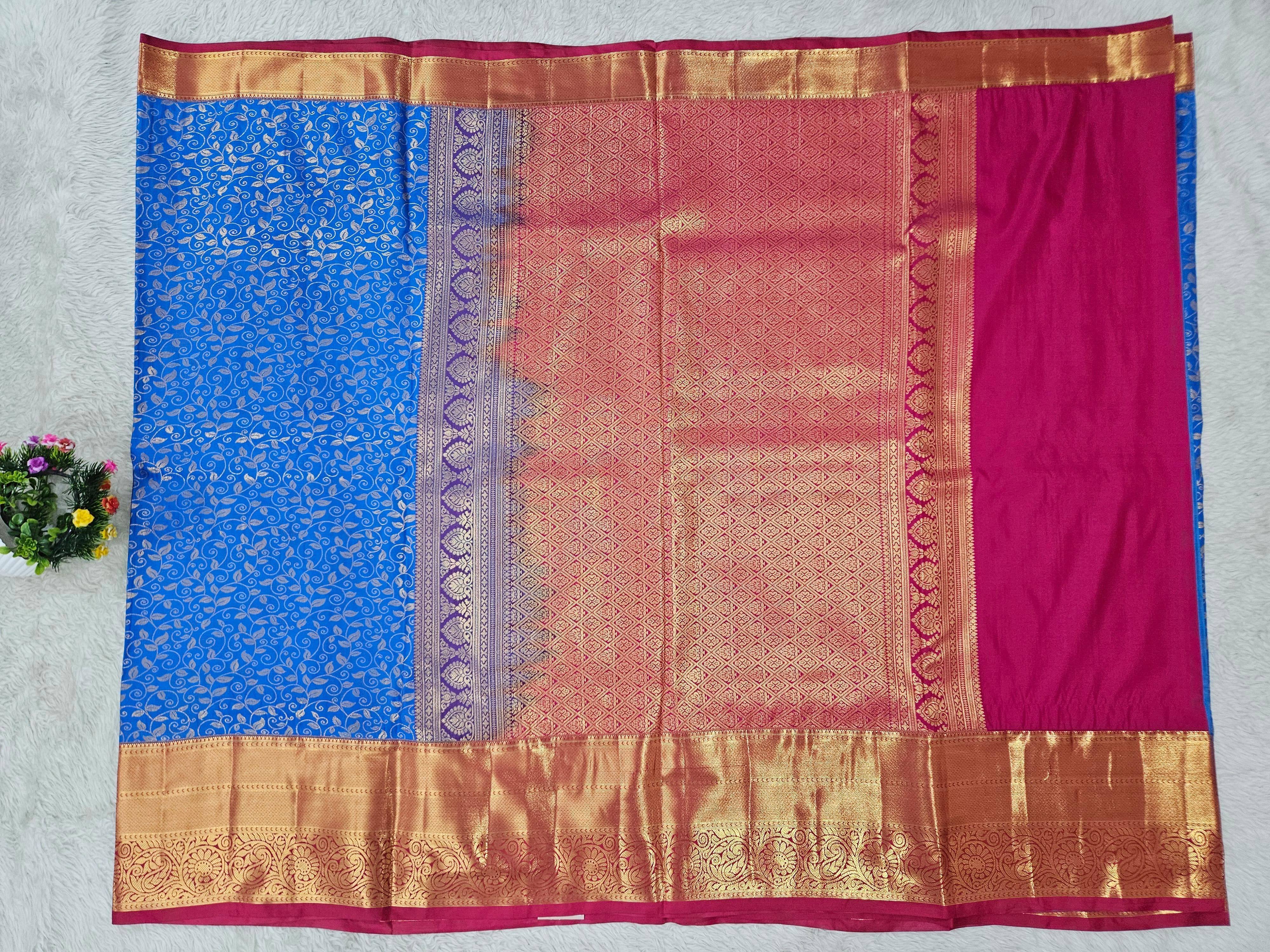 Semi Kanchipattu Resham Sarees