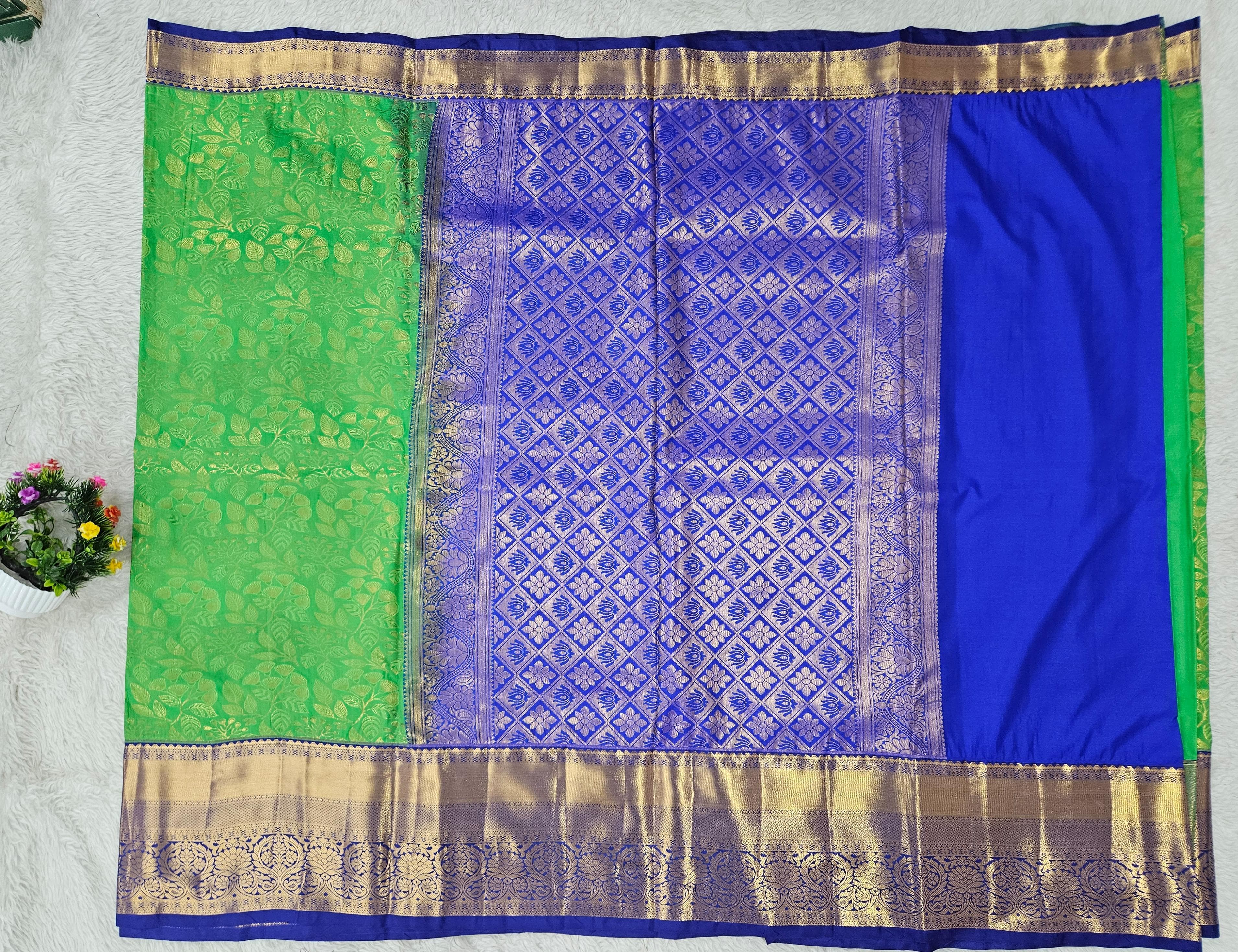 Semi Kanchipattu Resham Sarees