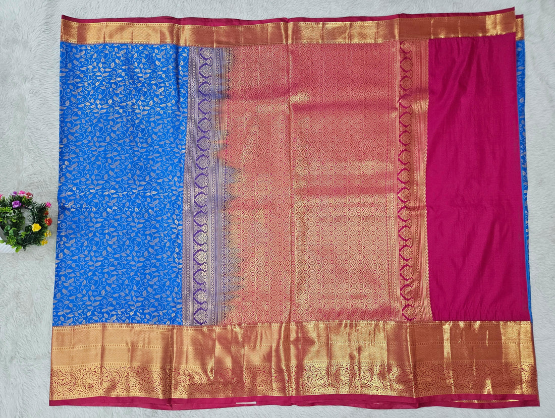 Semi Kanchipattu Resham Sarees