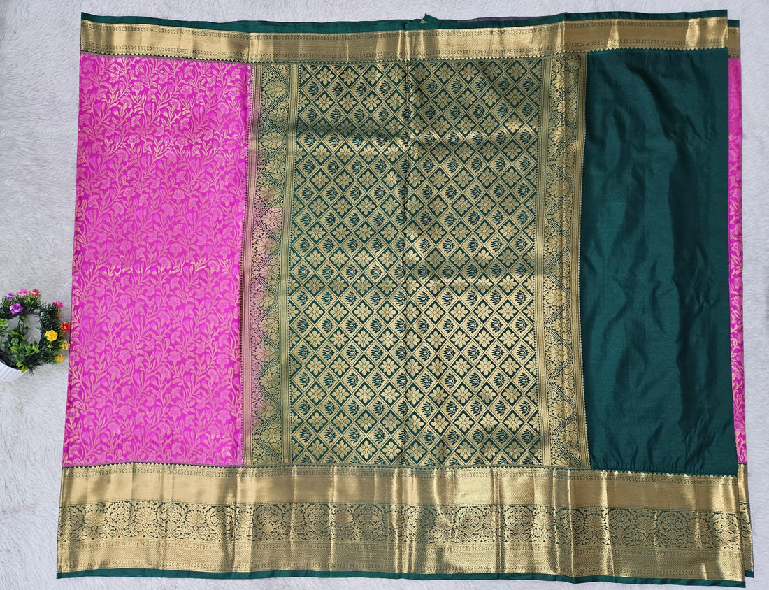 Semi Kanchipattu Resham Sarees