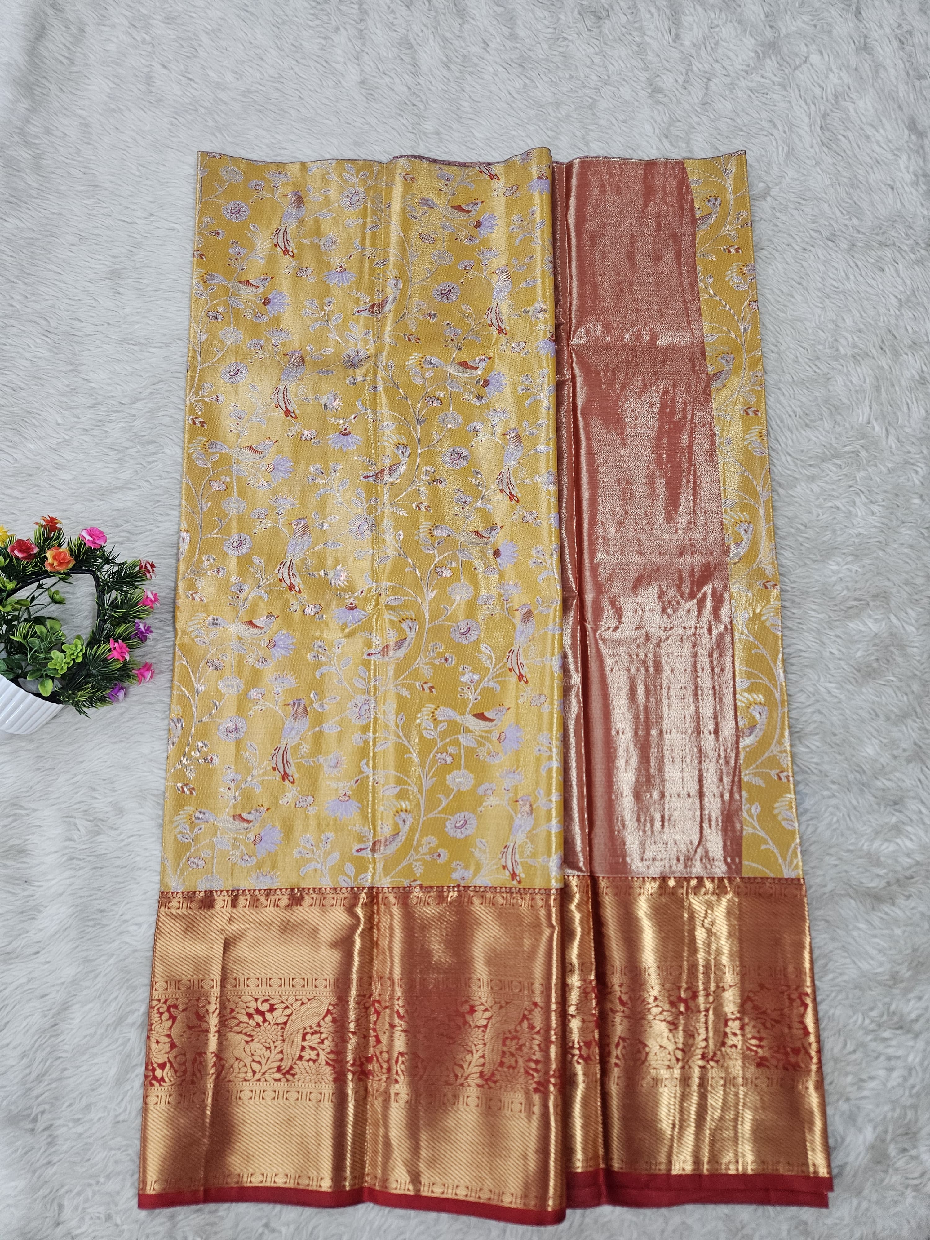 (5–10 Year) Lehenga – Unstitched (Blouse + Material)
