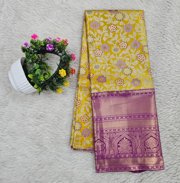 (5–10 Year) Lehenga – Unstitched (Blouse + Material)