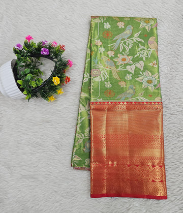 (5–10 Year) Lehenga – Unstitched (Blouse + Material)