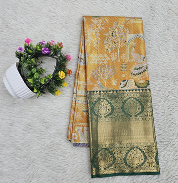 (5–10 Year) Lehenga – Unstitched (Blouse + Material)
