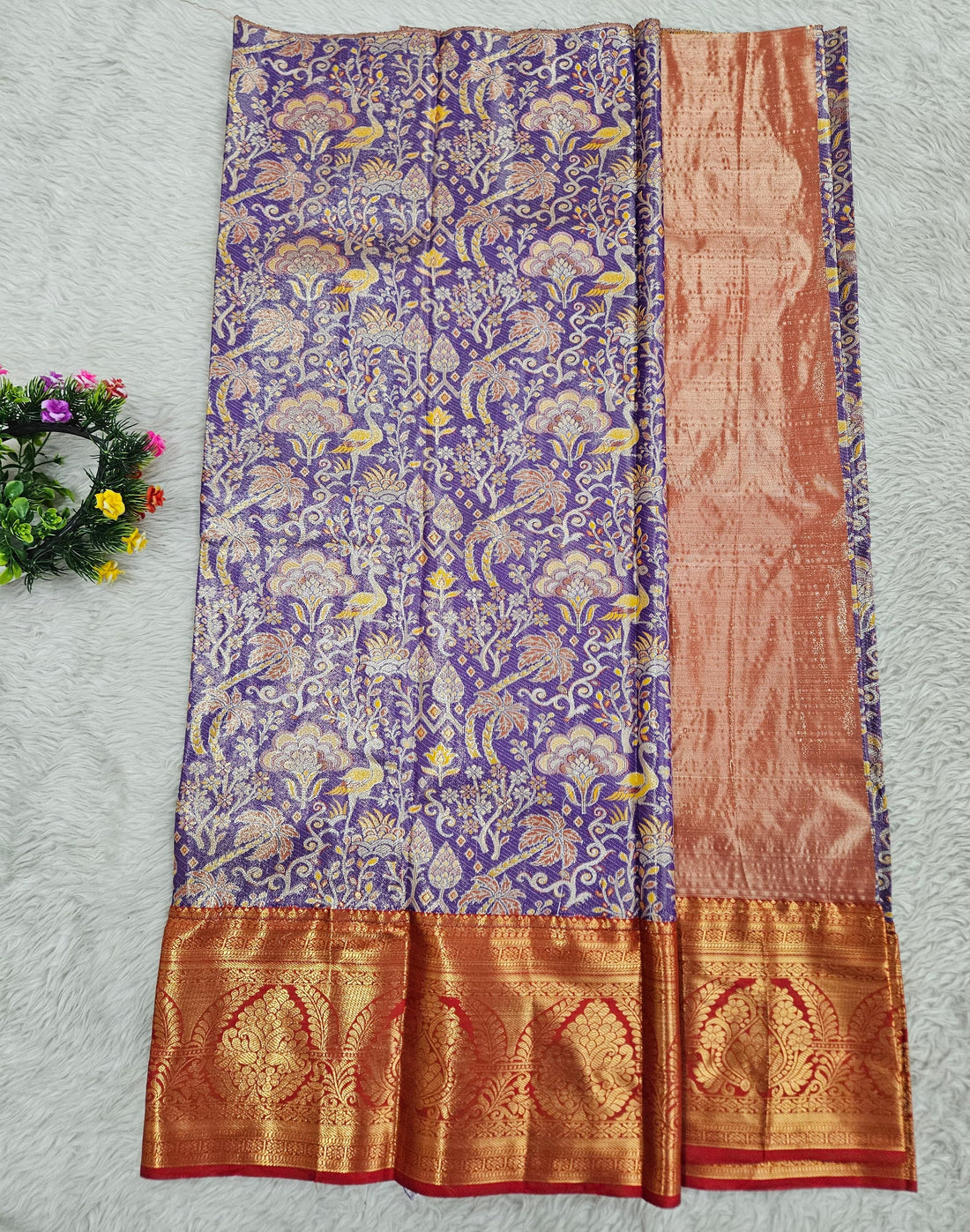(5–10 Year) Lehenga – Unstitched (Blouse + Material)