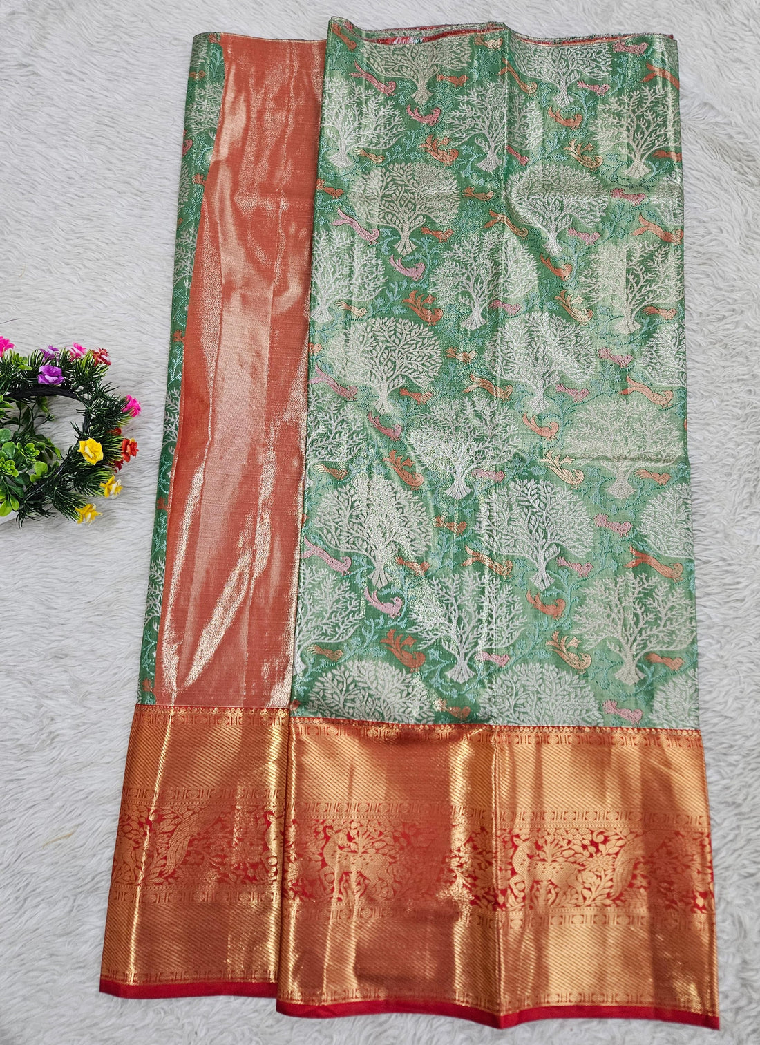 (5–10 Year) Lehenga – Unstitched (Blouse + Material)