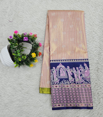 (5–10 Year) Lehenga – Unstitched (Blouse + Material)