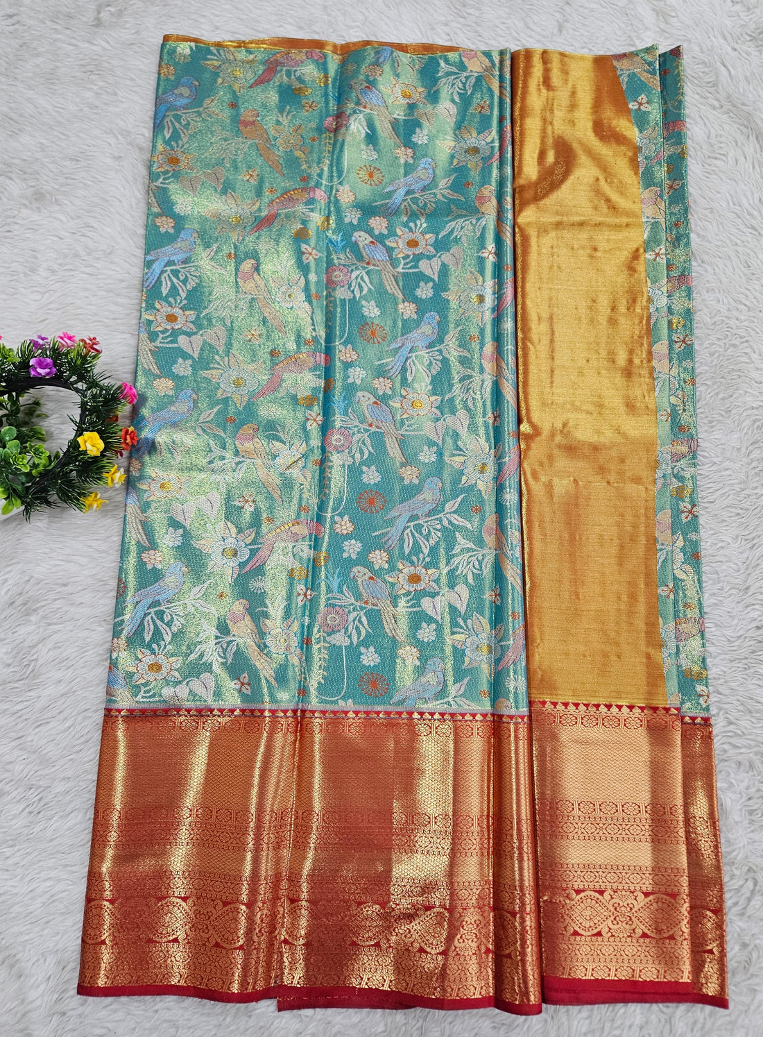 (5–10 Year) Lehenga – Unstitched (Blouse + Material)