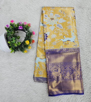 (5–10 Year) Lehenga – Unstitched (Blouse + Material)